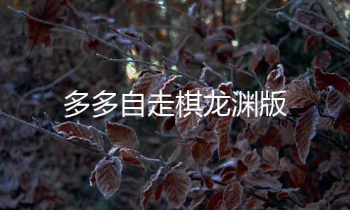 多多自走棋龙渊版下载