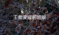 王者荣耀前瞻版