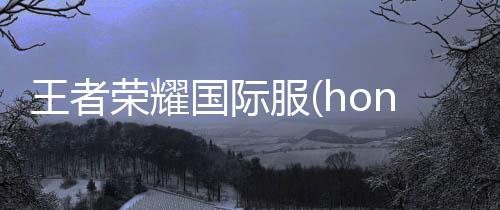 王者荣耀国际服(honor of kings)下载