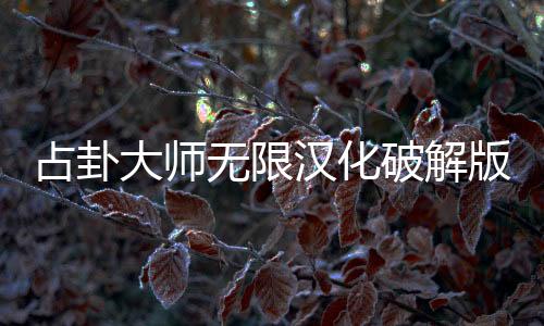 占卦大师无限汉化破解版下载
