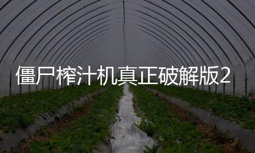 僵尸榨汁机真正破解版2024下载