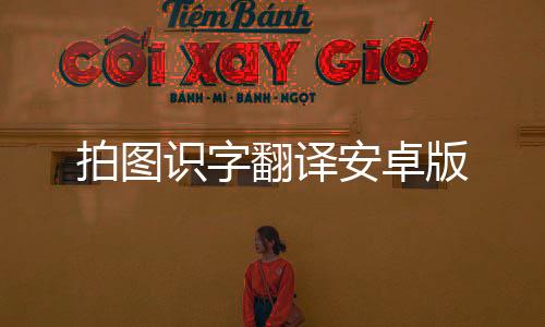 拍图识字翻译安卓版下载