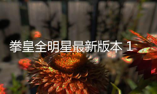 拳皇全明星最新版本 1.16.3下载