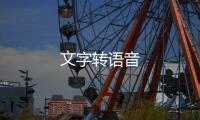 文字转语音