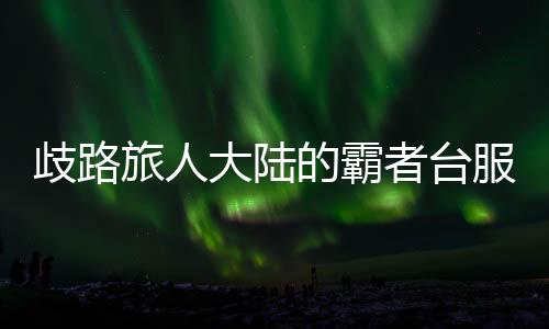歧路旅人大陆的霸者台服最新版下载