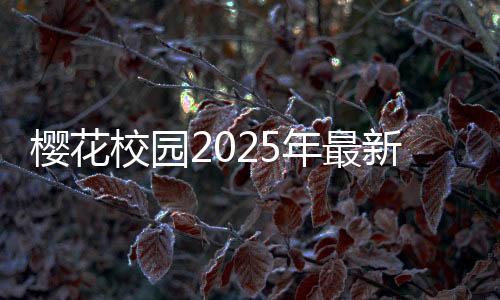 樱花校园2025年最新版本无广告下载