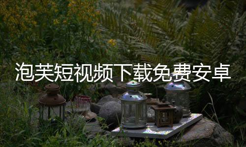 泡芙短视频下载免费安卓 2.1.2下载