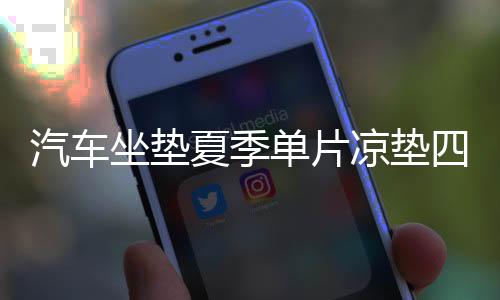 汽车坐垫夏季单片凉垫四季通用冰丝汽车座垫货车座椅凉席透气通风下载