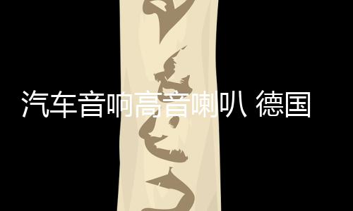 汽车音响高音喇叭 德国A 2寸高音喇叭 车载高音头 汽车高音仔下载