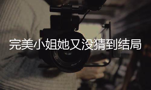 完美小姐她又没猜到结局免广告下载