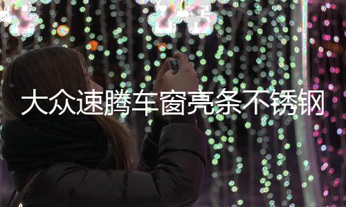 大众速腾车窗亮条不锈钢车门装饰条12-21新款汽车改装配件爆改下载
