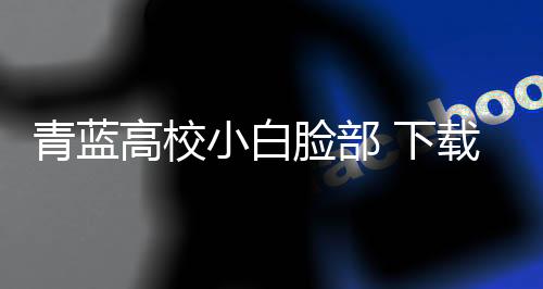 青蓝高校小白脸部 下载下载