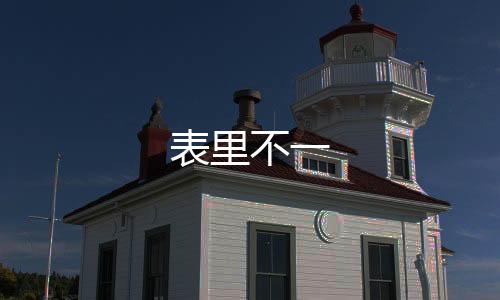 表里不一下载