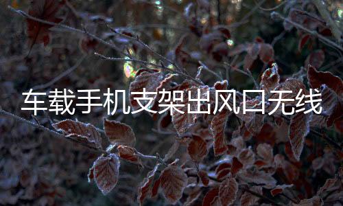 车载手机支架出风口无线快速充电器大众途观专用汽车用品改装配件下载
