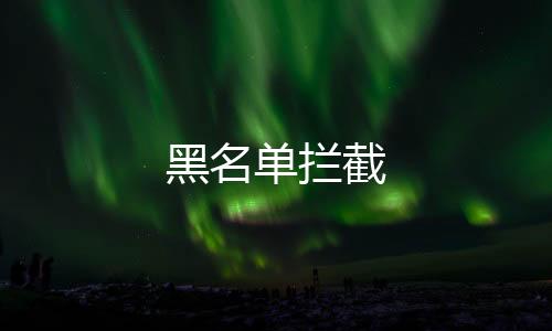 黑名单拦截下载