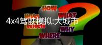 4x4驾驶模拟:大城市游戏
