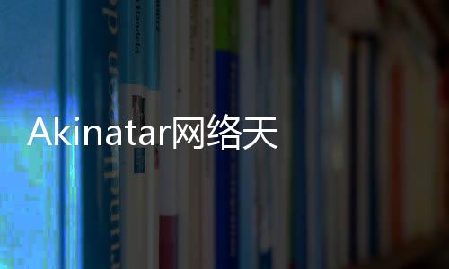 Akinatar网络天才中文版下载