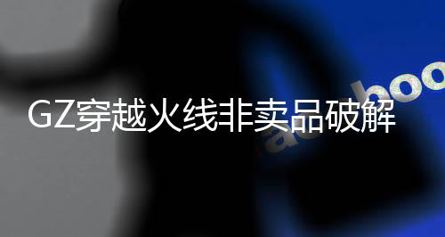 GZ穿越火线非卖品破解版下载