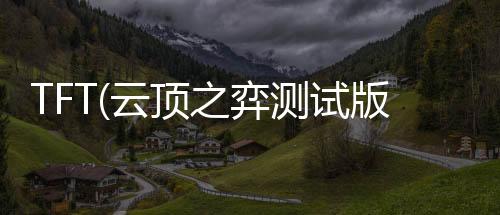 TFT(云顶之弈测试版安装)下载