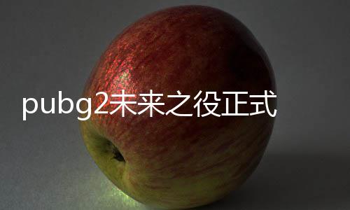 pubg2未来之役正式服官方正版下载